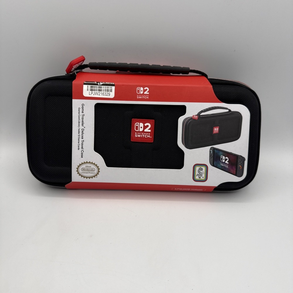 RDS Industries - Game Traveler Deluxe Travel Case for Nintendo Switch 2 - Black